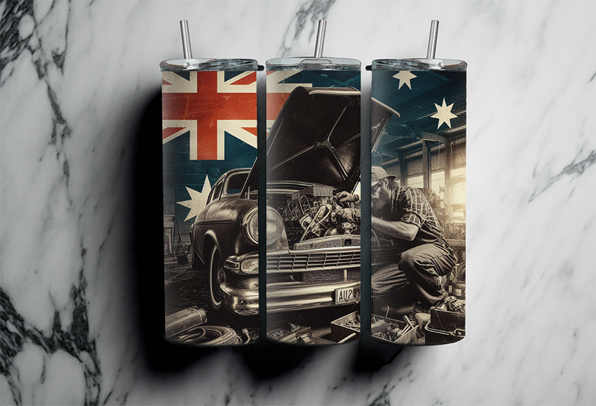 Aussie Car Tumbler