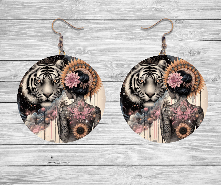 Tiger Princess Earrings